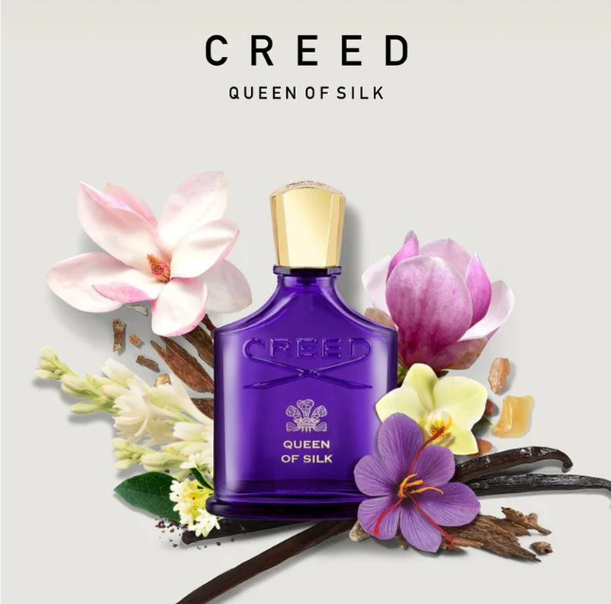 Creed Queen of Silk Eau de Parfum – Ethereal Silk. Exotic Grace. Regal Allure.