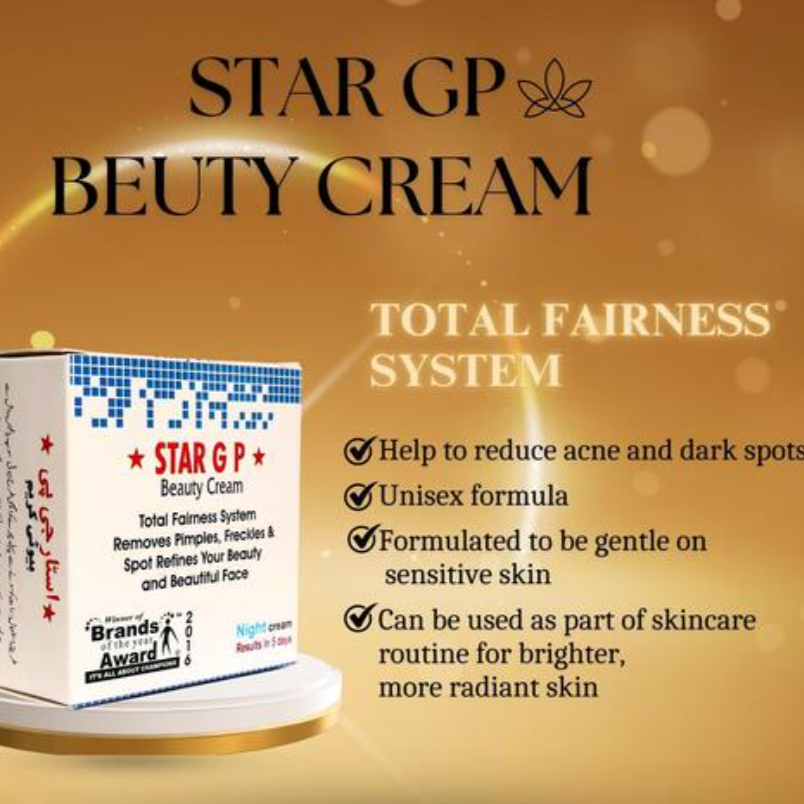 Star G P Beauty Cream – Skin Brightening & Spot Removal Cream (30g)