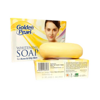 Golden Pearl Whitening Soap – Skin Brightening & Cleansing Bar (100g)