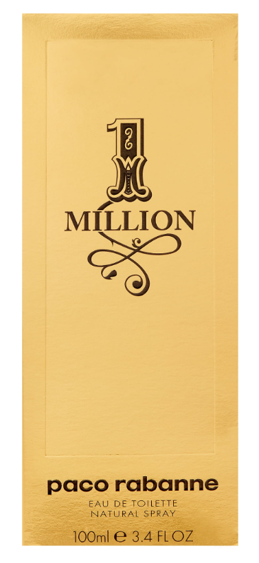 1 Million Eau de Toilette Natural Spray by Paco Rabanne – Iconic, Daring, Irresistible