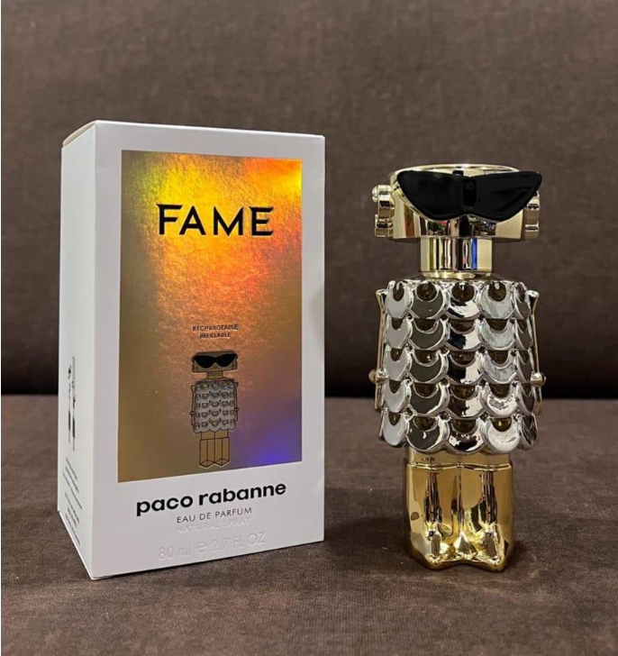 Fame by Paco Rabanne – Refillable Eau de Parfum for Sustainable Glamour