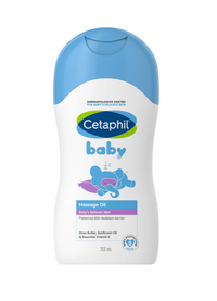 Cetaphil Baby Massage Oil – Nourishing Care with Organic Calendula for Baby’s Delicate Skin