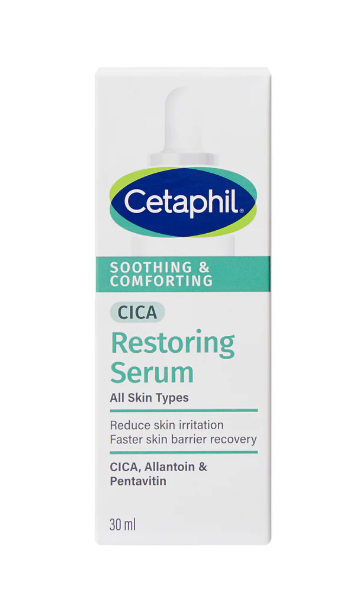 Cetaphil Soothing and Comforting CICA Restoring Serum – 30ml | Intensive Repair for Weakened, Sensitive Skin