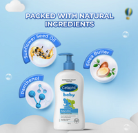 Cetaphil Baby Daily Lotion – Gentle Daily Moisturizer with Organic Calendula for Baby’s Delicate Skin