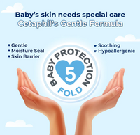 Cetaphil Baby Wash & Shampoo – Tear-Free 2-in-1 Cleanser with Organic Calendula for Hair & Body