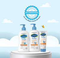 Cetaphil Baby Wash & Shampoo – Tear-Free 2-in-1 Cleanser with Organic Calendula for Hair & Body