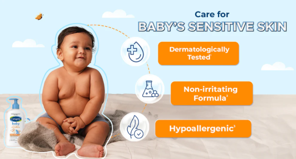 Cetaphil Baby Daily Lotion with Organic Calendula – 400ml