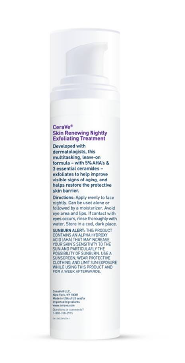 Skin Renewing Nightly Exfoliating Treatment – Smooth, Clarify & Glow Overnight
