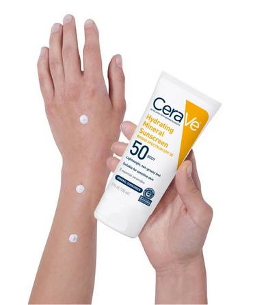 Hydrating Mineral Sunscreen SPF 50 Body Lotion – Broad Spectrum UVA/UVB Protection