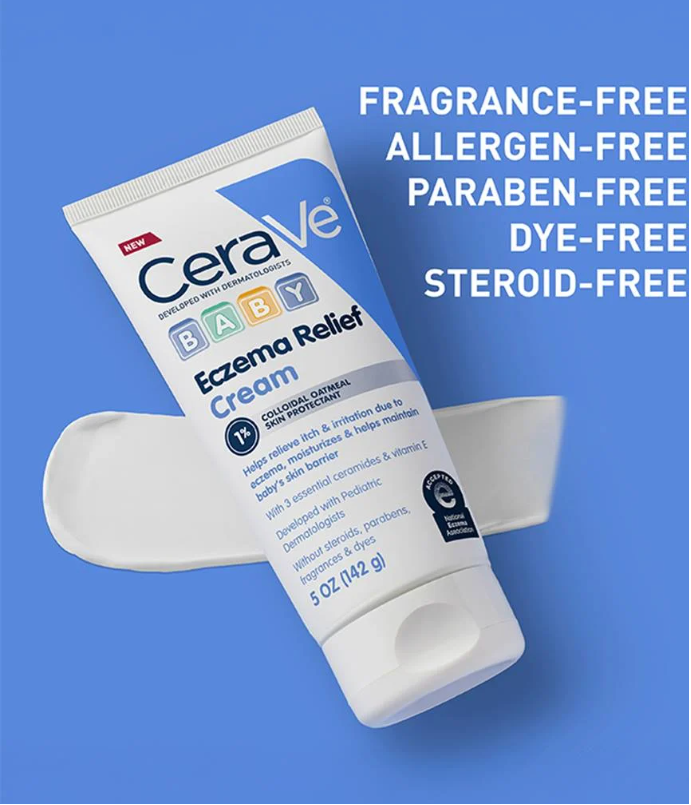 Baby Eczema Relief Cream – Soothing Moisture for Dry, Itchy, Irritated Skin