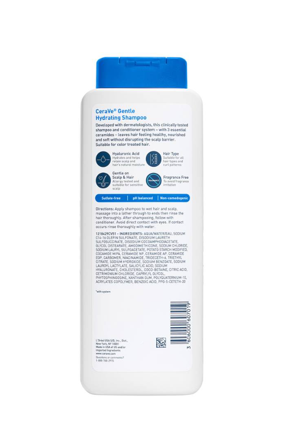 Gentle Hydrating Shampoo – Nourishing Cleanse for Dry, Sensitive, or Delicate Hair