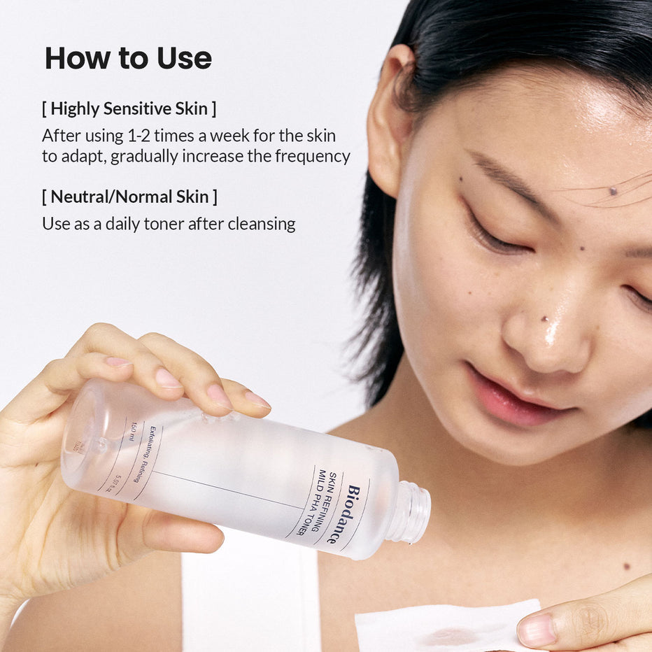 Biodance Skin Refining Mild PHA Toner (150ml) | Gentle Exfoliating Hydration