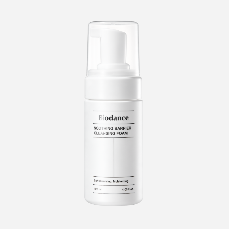 Biodance Soothing Barrier Cleansing Foam (120ml) | Gentle Low pH Face Wash