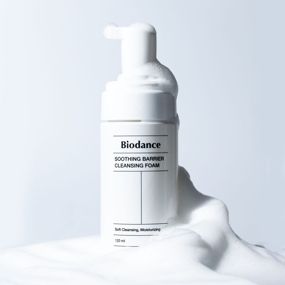 Biodance Soothing Barrier Cleansing Foam (120ml) | Gentle Low pH Face Wash