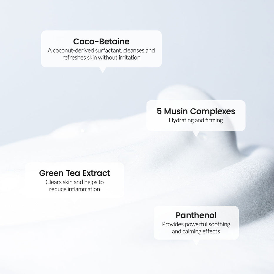 Biodance Soothing Barrier Cleansing Foam (120ml) | Gentle Low pH Face Wash