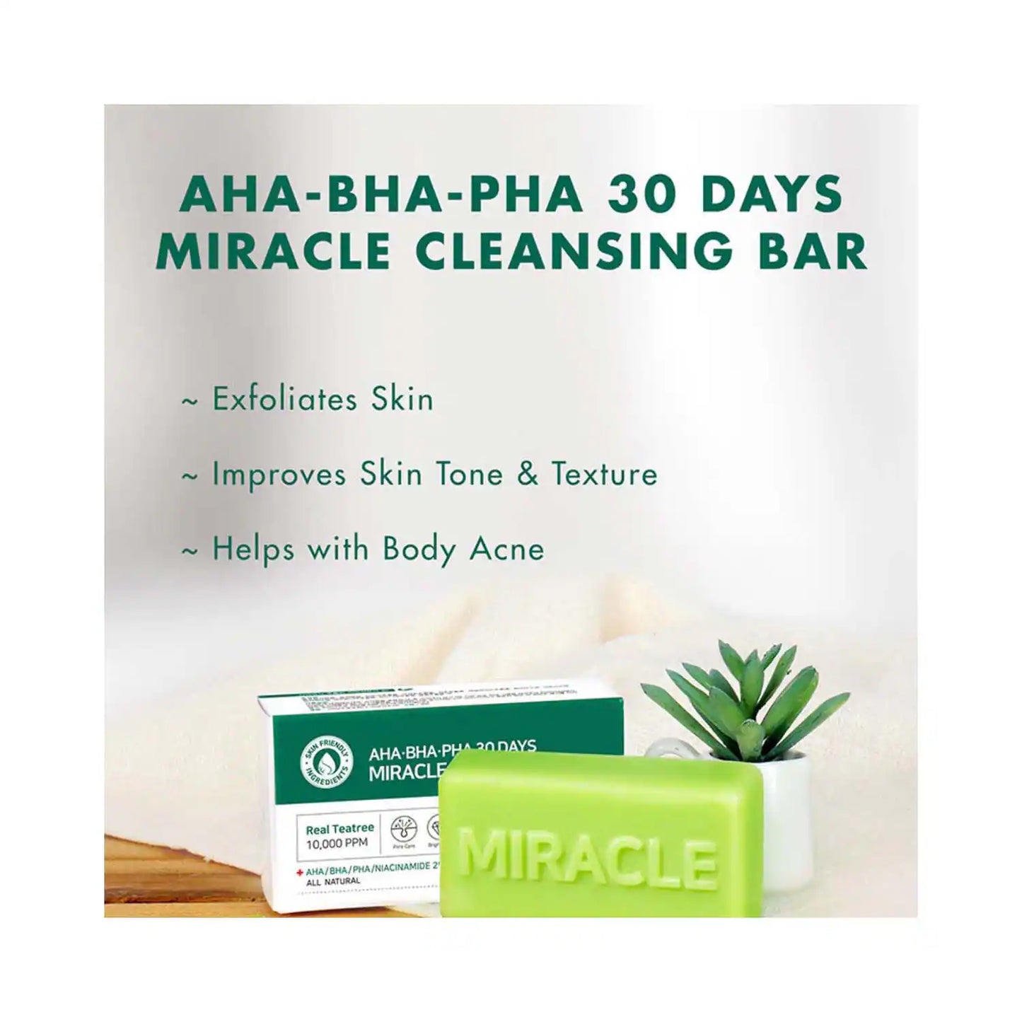 Some By Mi AHA-BHA-PHA 30 Days Miracle Cleansing Soap - (106 g)