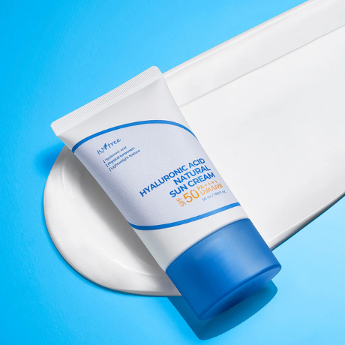 isstree hyaluronic acid natural sun cream