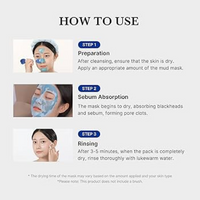 Medicube Zero Pore Blackhead Mud Facial Mask - Skin Cooling & Pore Tightening - 3 Minute Quick Dry Formula with AHA, BHA, PHA, and Pore-Purifying Clay - Korean Mud Mask 3.52 oz