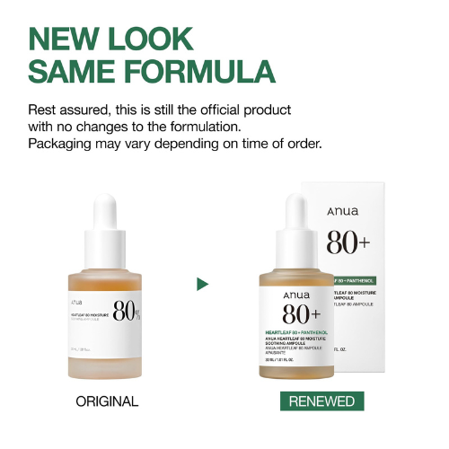 Soothe redness and strengthen the barrier with Anua Heartleaf 80+ Panthenol Ampoule. Lightweight, hydrating formula calms sensitive, acne‑prone skin and boosts moisture.