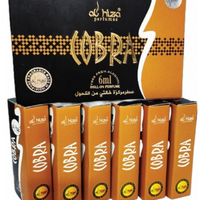 Al-Hiza Cobra Attar - 6ml Roll On | Bold & Long Lasting Fragrance (Pack of 6)