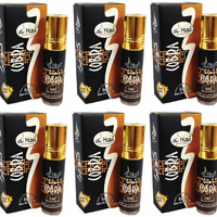 Al-Hiza Cobra Attar - 6ml Roll On | Bold & Long Lasting Fragrance (Pack of 6)
