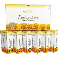 Al-Hiza Enchandeur Attar - 6ml Roll On (Floral) | Concentrated Perfume Oil (Pack of 6)