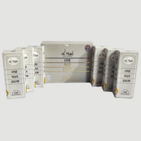 Al-Hiza One Man Snow Attar - 6ml Roll On | Concentrated Perfume Oil (Pack of 6)