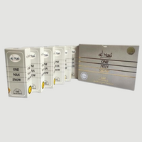 Al-Hiza One Man Snow Attar - 6ml Roll On | Concentrated Perfume Oil (Pack of 6)
