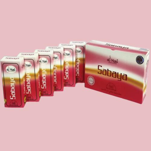 Al-Hiza Sabaya Attar - 6ml Roll On | Fresh Floral & Fruity Fragrance (Pack of 6)