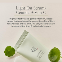 Beauty of Joseon Light On Centella + Vitamin C Serum (30ml) | Brightening & Calming