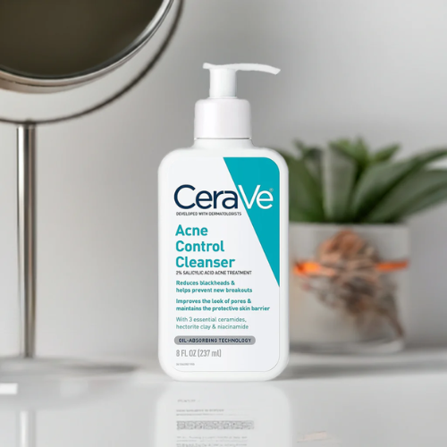 Acne Control Cleanser – Deep-Cleansing Formula for Clearer, Healthier Skin |Cerave