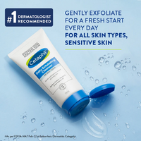 Cetaphil Daily Exfoliating Cleanser – Gentle Face Scrub for All Skin Types