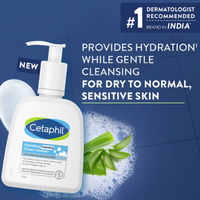 Cetaphil Hydrating Foaming Cream Cleanser – 236ml (For Dry to Normal, Sensitive Skin)