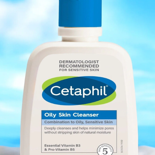 Cetaphil Oily Skin Cleanser – 125ml | Dermatologist Recommended Face Wash for Oily & Acne-Prone Skin