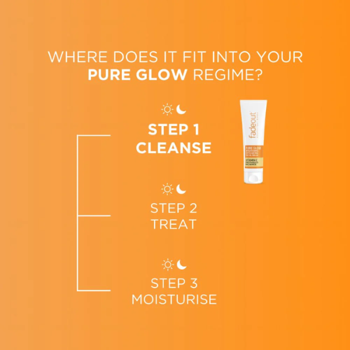 Fade Out Pure Glow Whitening Exfoliating Cleanser – Brightening & Smoothing Care