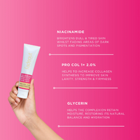 Fadeout Skincare Collagen Boost Whitening Exfoliating Cleanser – Brightening & Firming Care