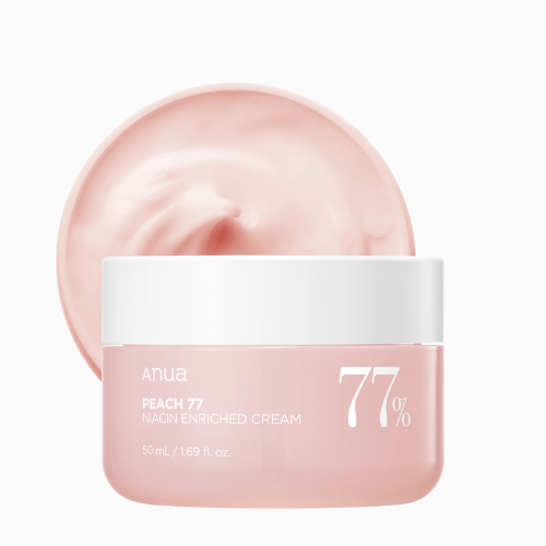 Anua Peach 77 Niacin Enriched Cream (50ml) | Brightening Hydration Moisturizer