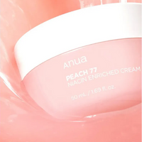 Anua Peach 77 Niacin Enriched Cream (50ml) | Brightening Hydration Moisturizer
