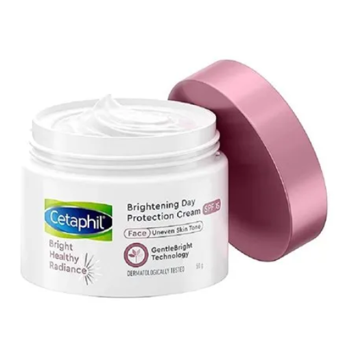 Cetaphil Bright Healthy Radiance Brightening Day Protection Cream – SPF 15 Daily Moisturizer for Even-Toned, Radiant Skin