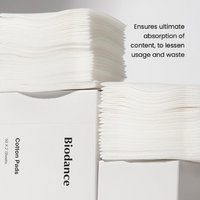 Biodance Cotton Pad (50×2 Sheets) | Lint‑Free, Soft Toner & Makeup Pads