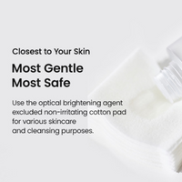 Biodance Cotton Pad (50×2 Sheets) | Lint‑Free, Soft Toner & Makeup Pads