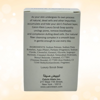 Calvin Klein Apricot Luxury Scrub Soap – Gentle Brightening & Exfoliation