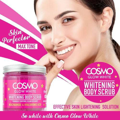 Cosmo Glow White Skin Perfector Whitening Body Scrub 475ml