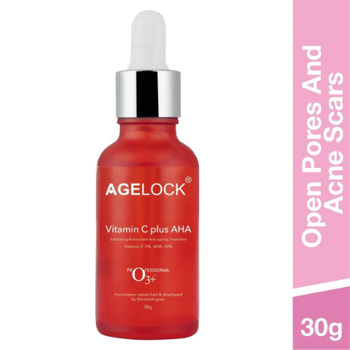O3+ Vitamin C plus AHA for open pores and acne scars (30g)