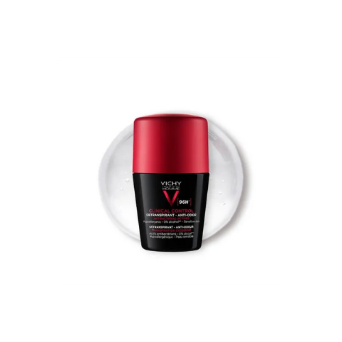 Vichy Homme Clinical Control Detranspirant Anti-Odor Deodorant 96H 50ml
