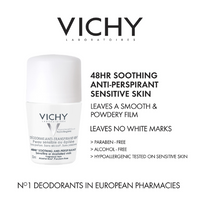 Vichy Laboratoires Anti-Transpirant 48H Peau Sensible Ou Epilee Deodorant Stick (50 ml)