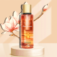 Victoria's Secret Amber Romance Body Mist for Women, Perfume with Notes of Sugar Kisses, Women’s Fragrance
