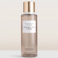 Victoria's Secret Coconut Milk and Rose Body Mist for Women, Feel Calm Women’s Fragrance, 250 ml