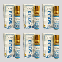 Al-Hiza Solid Attar - 6ml Roll On | Concentrated Perfume Oil (Pack of 6)