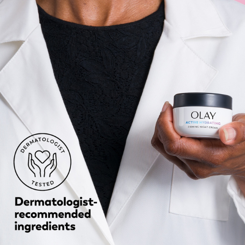 Olay Night of Olay Firming Night Cream – Hydrate & Restore Radiant Skin